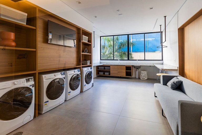 Lindo e compacto studio ao lado do Allianz Park