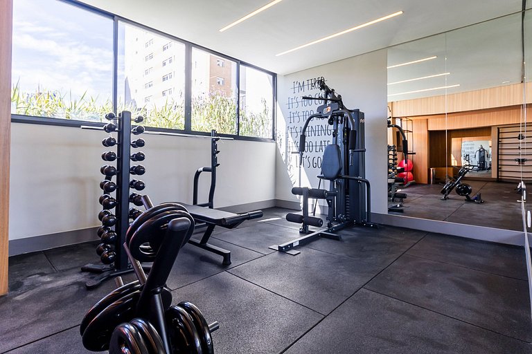 Lindo e compacto studio ao lado do Allianz Park