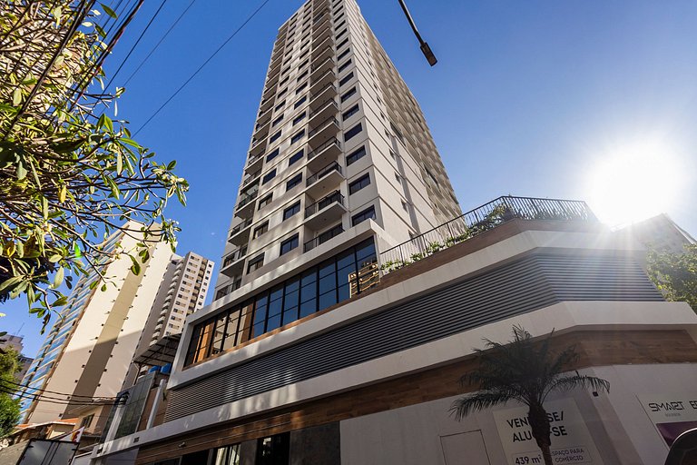 Lindo e compacto studio ao lado do Allianz Park