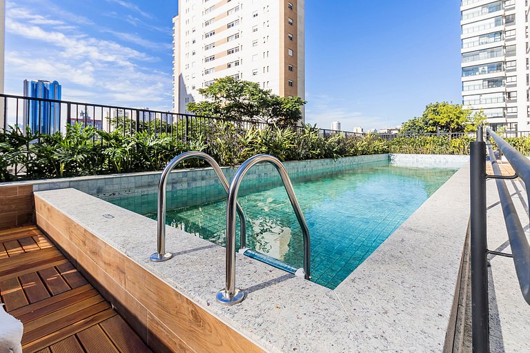 Lindo e compacto studio ao lado do Allianz Park