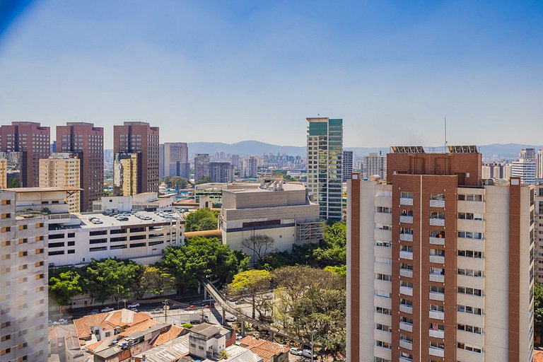 Lindo e compacto studio ao lado do Allianz Park