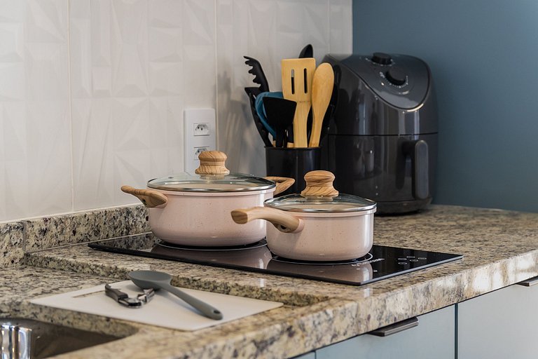 Lindo e compacto studio ao lado do Allianz Park