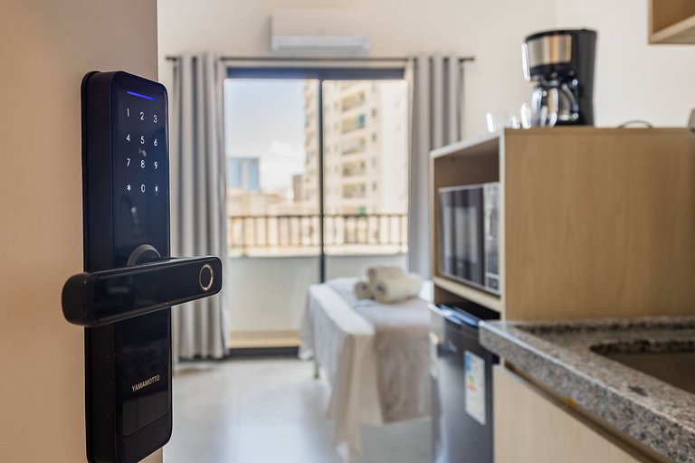 Charmoso studio na Rua Augusta