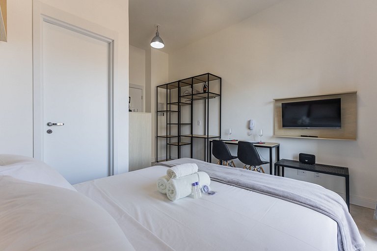 Charmoso studio na Rua Augusta