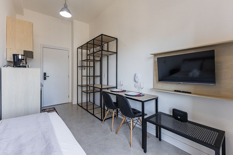 Charmoso studio na Rua Augusta