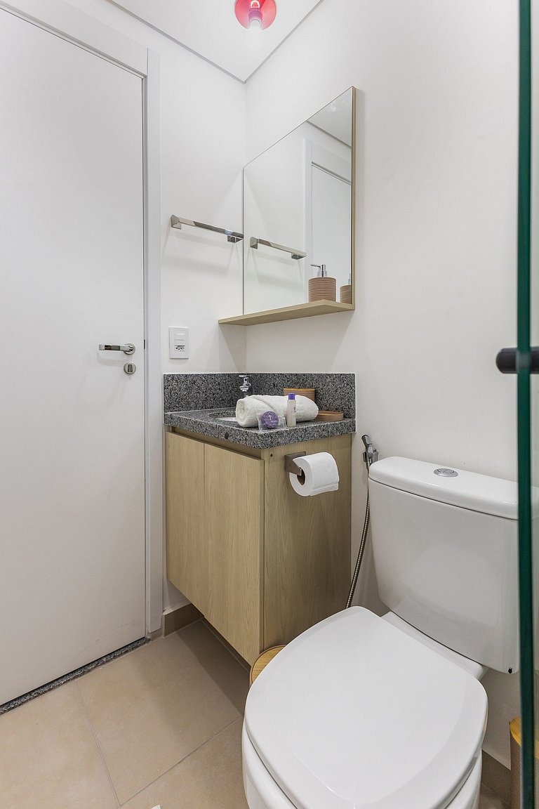 Charmoso studio na Rua Augusta