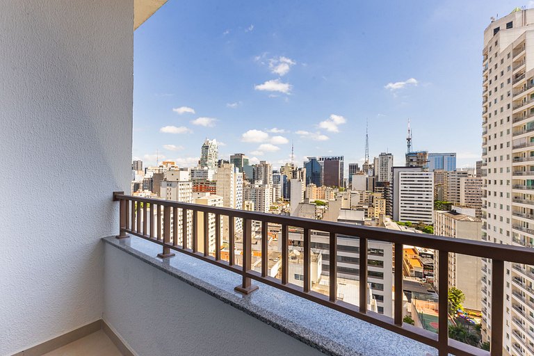 Charmoso studio na Rua Augusta