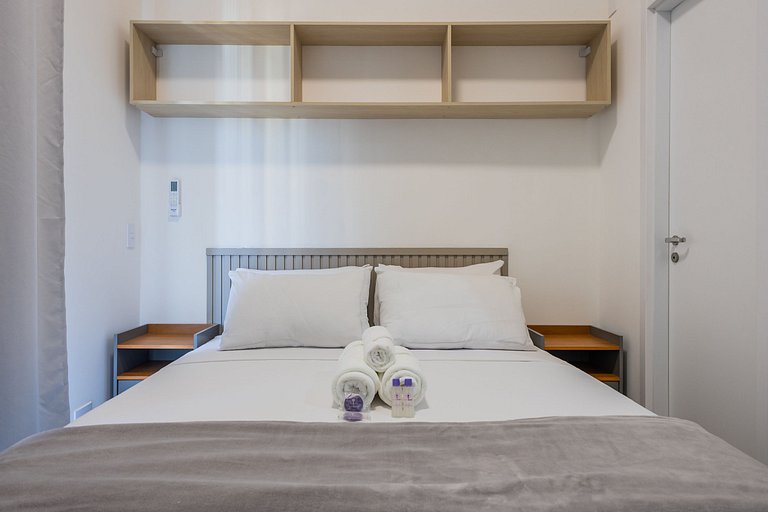 Charmoso studio na Rua Augusta