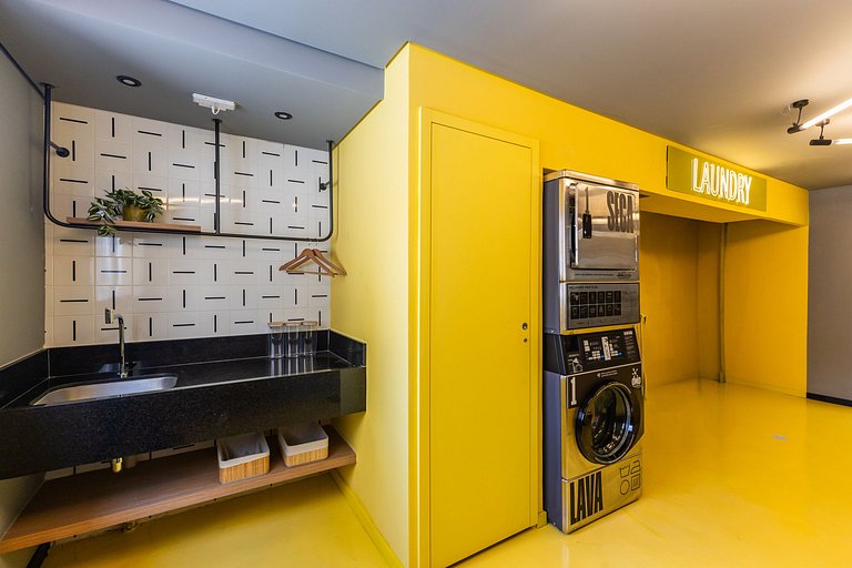 Belo studio no coração da Rua Augusta