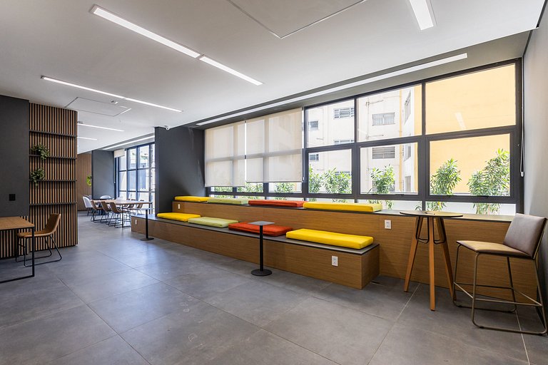 Studio | Piscina | Paulista Av. Próxima
