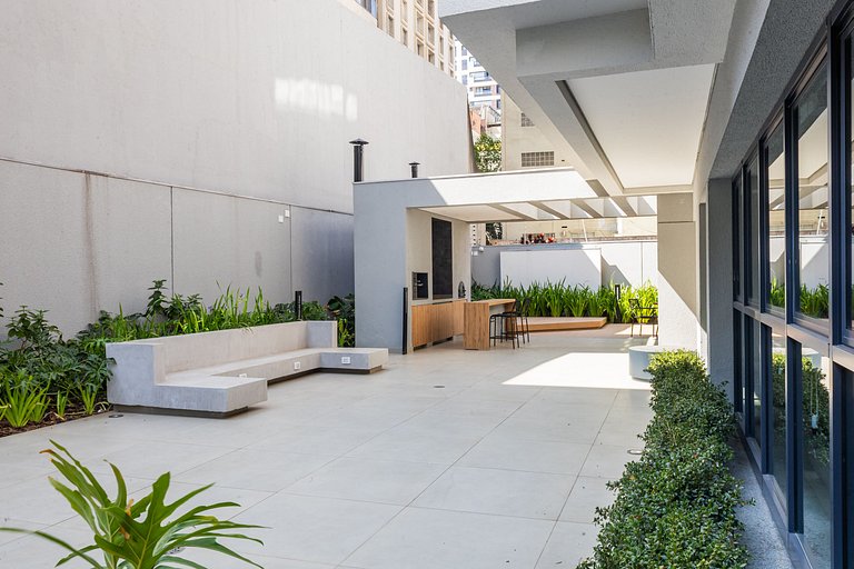 Belo studio no coração da Rua Augusta