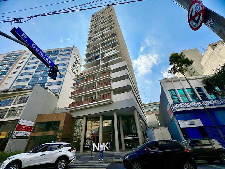 Belo studio no coração da Rua Augusta