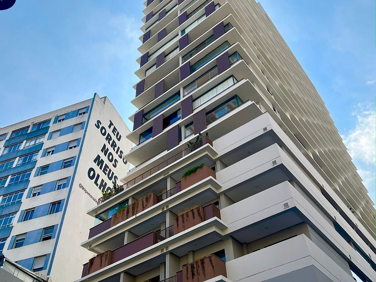 Belo studio no coração da Rua Augusta