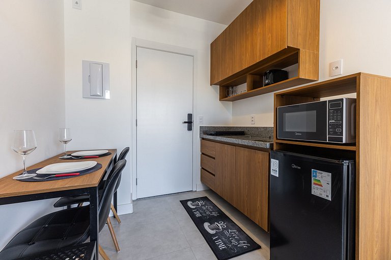 Belo studio no coração da Rua Augusta