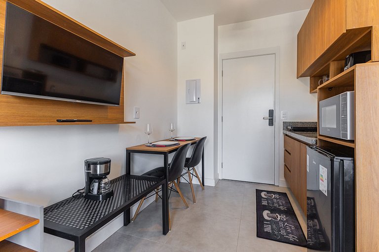 Belo studio no coração da Rua Augusta