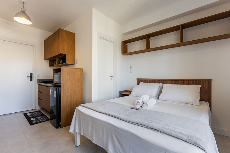 Belo studio no coração da Rua Augusta