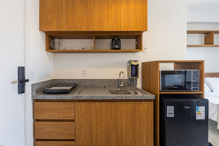 Belo studio no coração da Rua Augusta