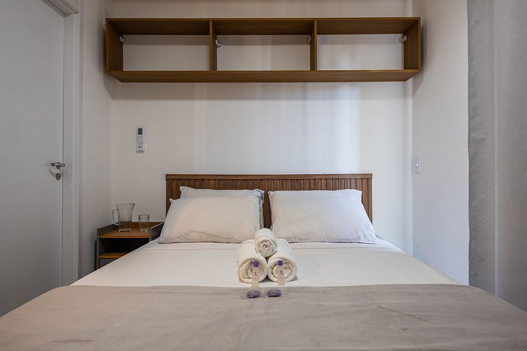 Belo studio no coração da Rua Augusta