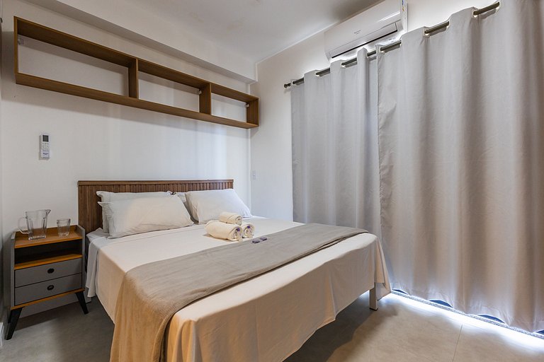 Belo studio no coração da Rua Augusta