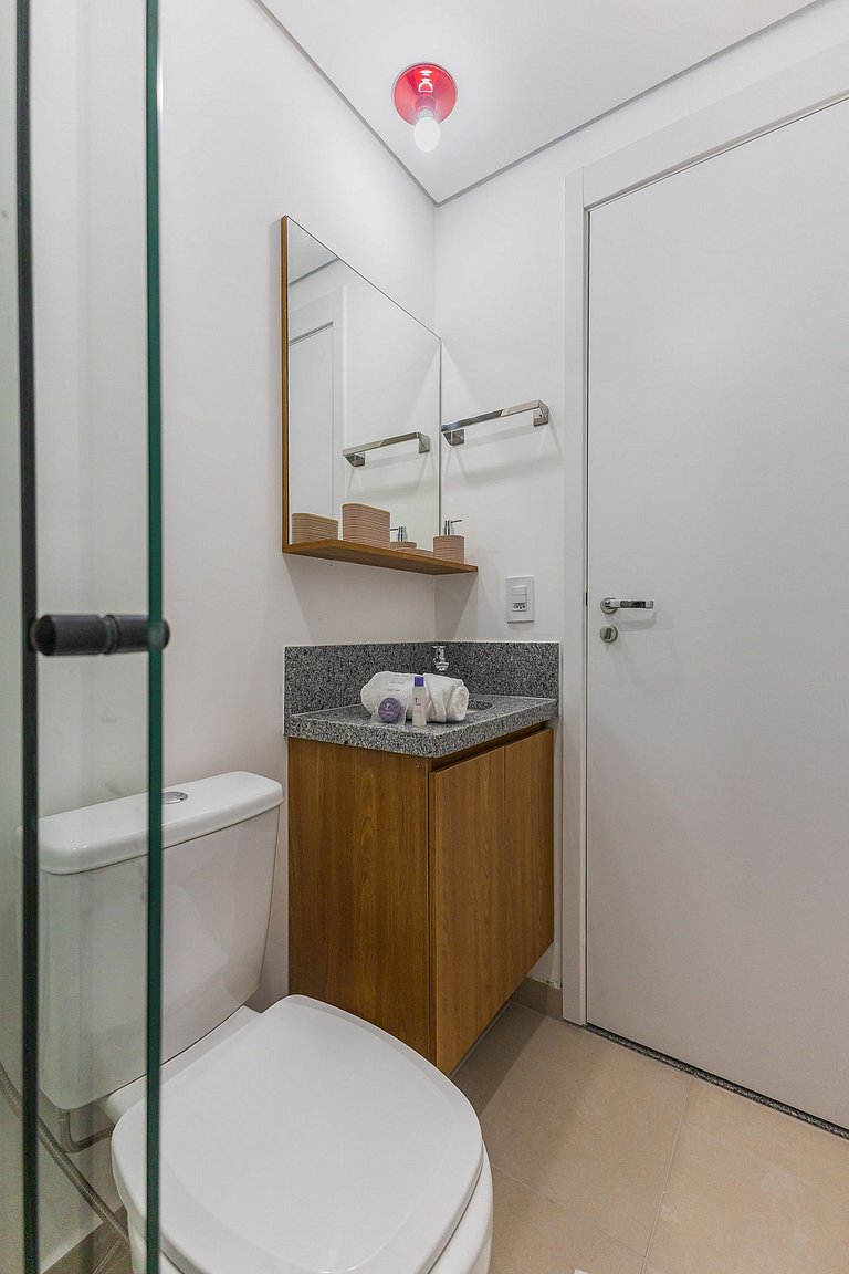 Belo studio no coração da Rua Augusta