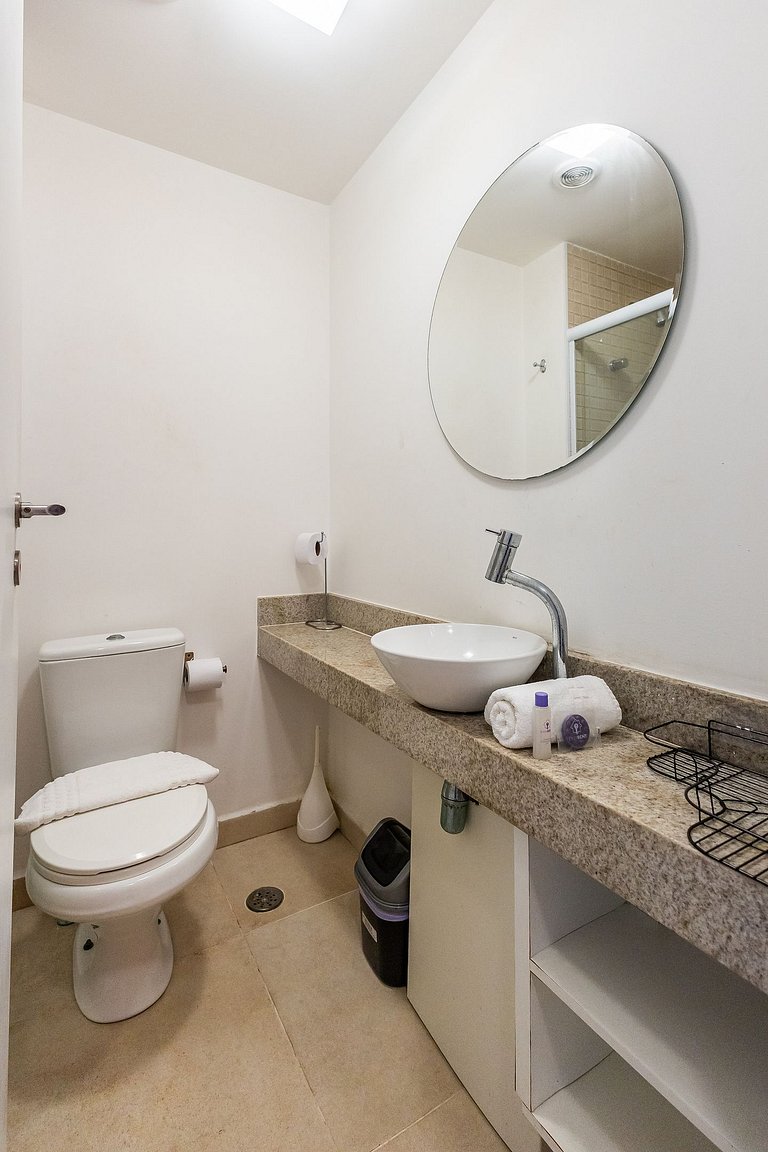 Charmoso studio C/vaga na Rua Augusta.