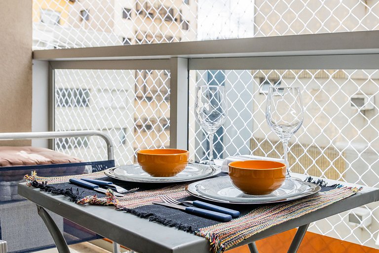 Charmoso studio C/vaga na Rua Augusta.