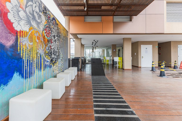 Charmoso studio C/vaga na Rua Augusta.