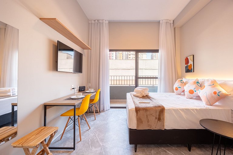 Charmoso studio ao lado do Allianz Park