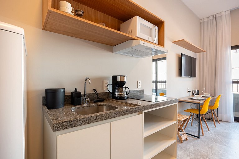 Charmoso studio ao lado do Allianz Park