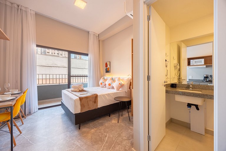 Charmoso studio ao lado do Allianz Park