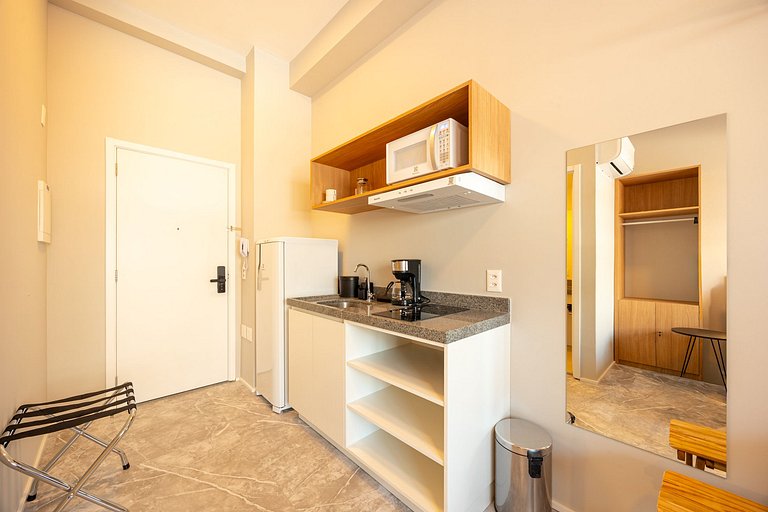 Charmoso studio ao lado do Allianz Park