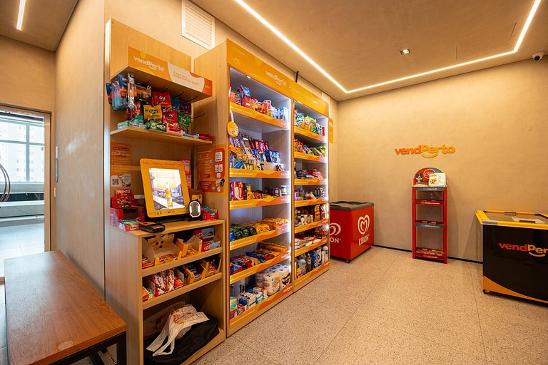 Charmoso studio C/mezanino e varanda em Moema