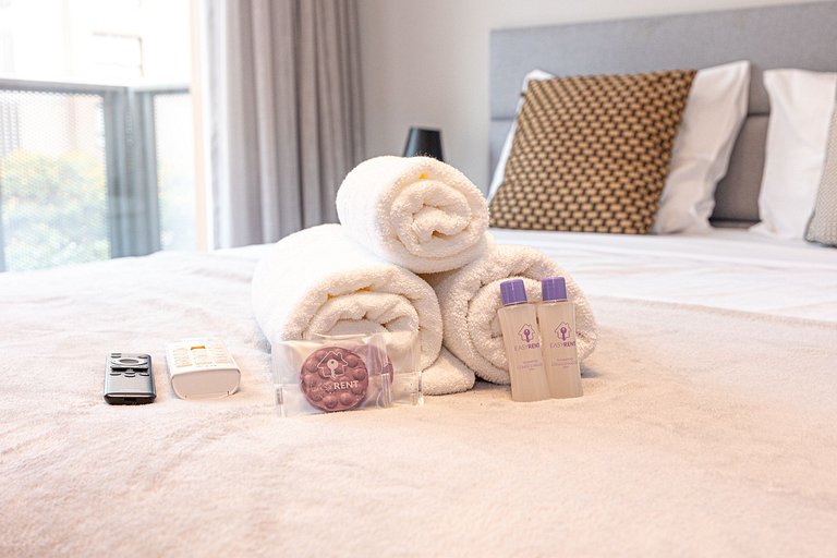 Charmoso studio com cama queen em Moema