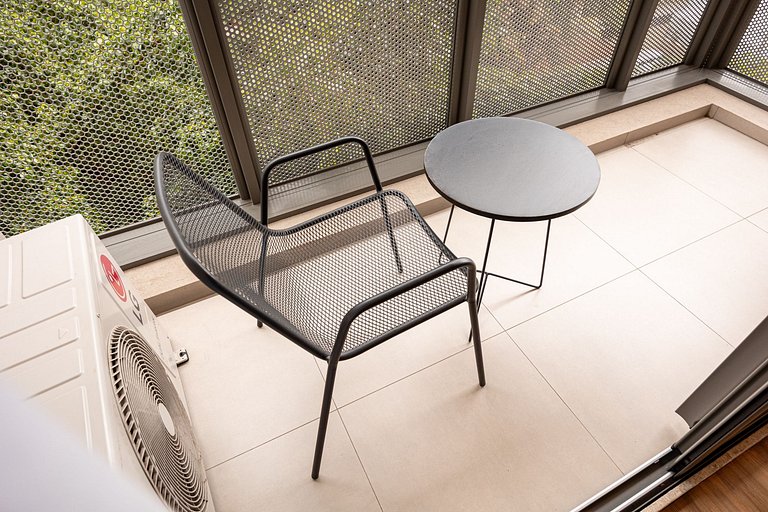 Charmoso studio com cama queen em Moema