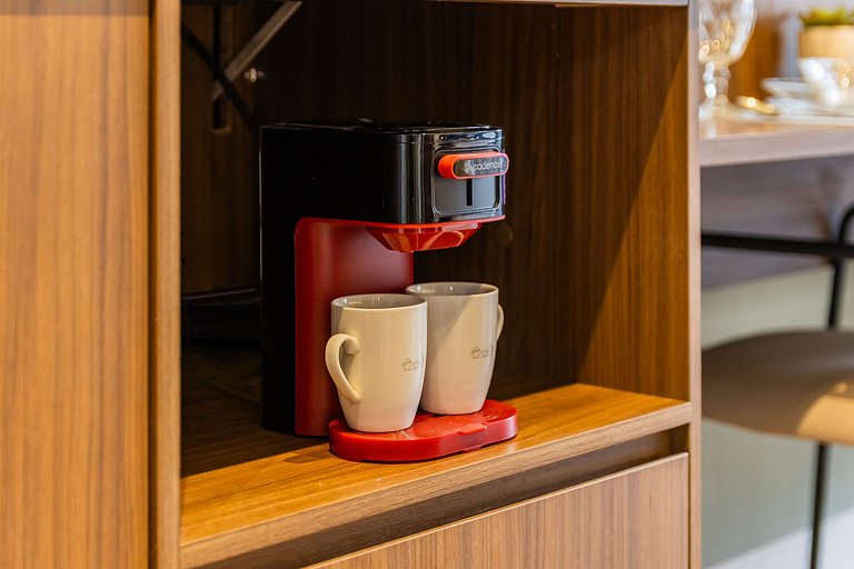 Belo studio com cama Queen na Vila Olimpia