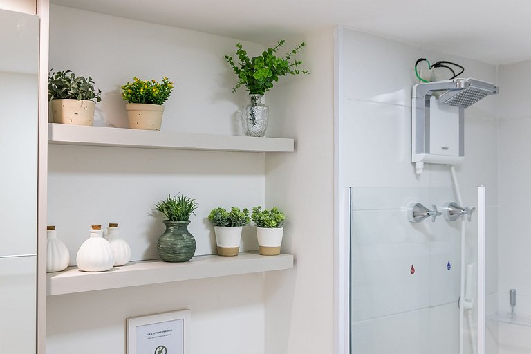 Lindo apartamento com cama Queen em Pinheiros
