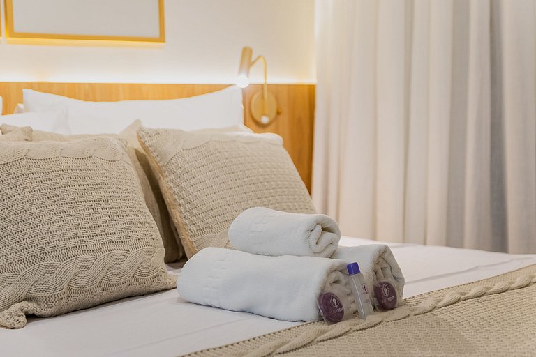 Lindo apartamento com cama Queen em Pinheiros