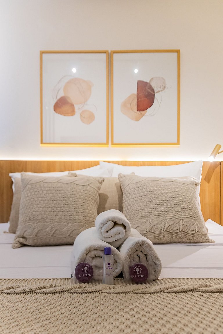 Lindo apartamento com cama Queen em Pinheiros