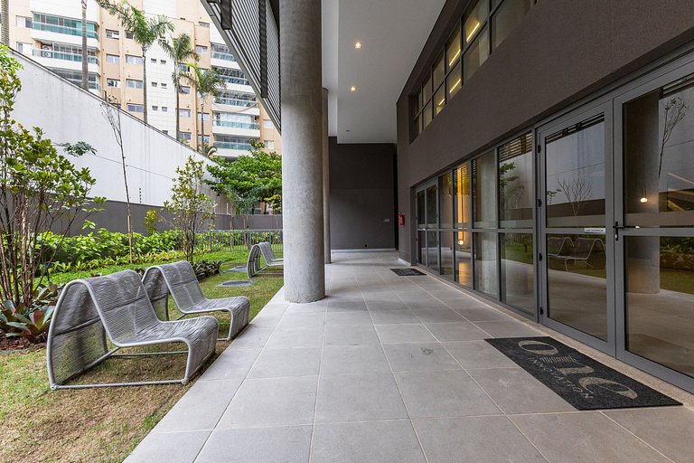 Charmoso Studio no coração da Vila Nova Conceição