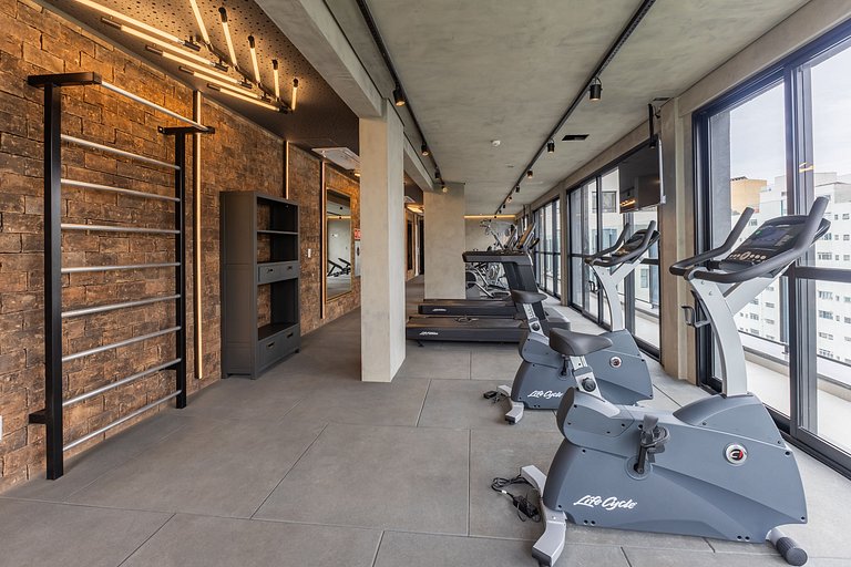 Lindo studio no coração da Alameda Itu