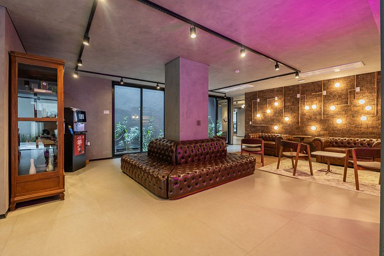 Charmoso studio no Jardim Paulista