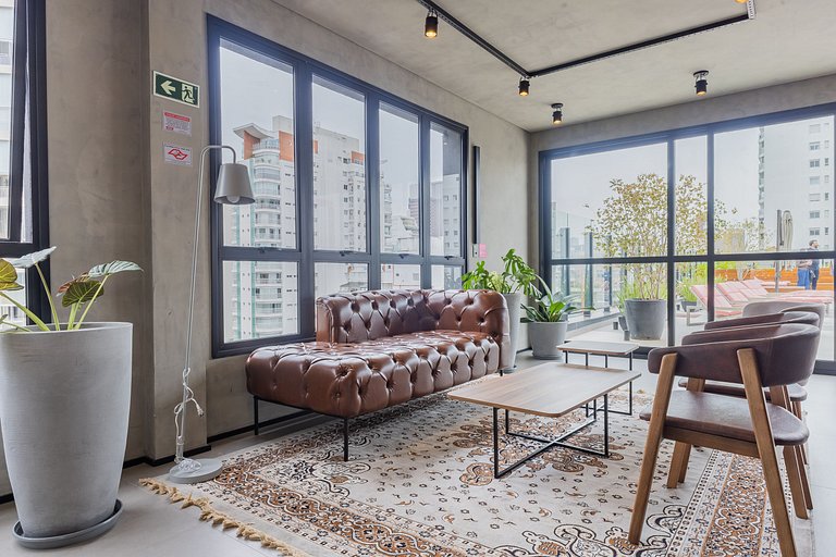 Charmoso studio no Jardim Paulista