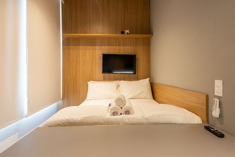 Lindo studio na Alameda Itu