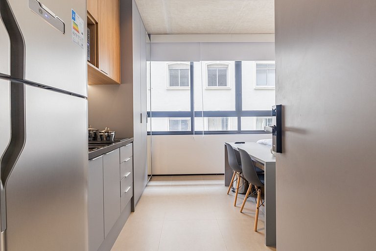 Lindo studio na Alameda Itu