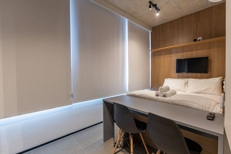 Lindo studio na Alameda Itu