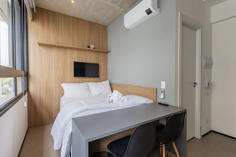 Lindo studio na Alameda Itu