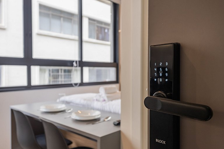 Lindo studio na Alameda Itu