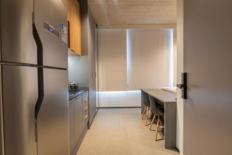 Lindo studio na Alameda Itu