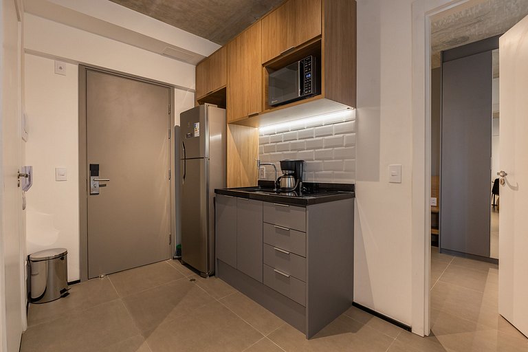 Charmoso apto de 1 dorm. na Alameda Itu