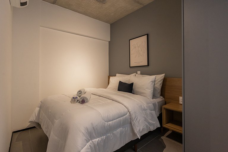 Charmoso apto de 1 dorm. na Alameda Itu